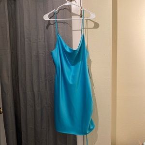 top shop satin dress